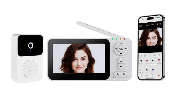 M17W-WiFi无线可视对讲门铃